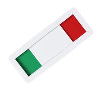 Hoement Señal de Corredera para Puerta 4X10Cm, Indicador de Privacidad para Baños, Museos y Salas Oscuras, Material Acrílico