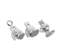 Hoement Soporte Ajustable para Clarinete y Oboe Apoyapulgar Metálico Enganche para Correa 3 Piezas para Instrumentos de Viento Madera Accesorio para Músicos