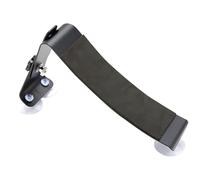 Hoement Soporte de Guitarra Clásica Ajustable con Ventosa Negra Reposapiés para Guitarra Acústica y Ukelele Accesorio Ligero para Uso en Música Sentado Adecuado Adultos