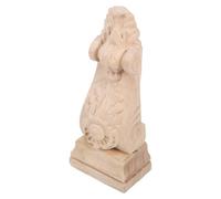 Hoement Soporte de Madera Tallada Europeo Corbel de Estante Ornamental Aplique Decorativo para Isla de Cocina Chimenea y Entrada Robusto y Versátil