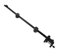 Hoement Soporte de Micrófono Compatible Montaje Rápido con Brazo Ajustable de Metal y Plástico para Escritorio para Radio y Espacios de Trabajo