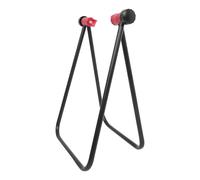 Hoement Soporte Negro Suelo de Bicicletas de Hierro para Plegable | Altura Ajustable, para Mountain Bike, Independiente y Portátil, Uso en Reparación y Mantenimiento Mecánico