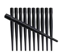 Hoement Soporte para Plumillas de Caligrafía Profesional de Plástico Negro, 15 Piezas, Diseño Fácil de Sujetar y Cómodo para Dibujo y Escritura