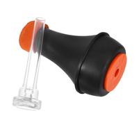 Hoement Sordina Recta de Plástico Abs Ligera para Trompeta con Boquilla Transparente, Accesorio Versátil para Músicos y Práctica en Instrumentos de Viento Metal