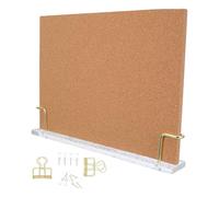 Hoement Tablero de fotos para imágenes con base acrílica y diseño elegante, ideal para exhibición en espacios domésticos y de trabajo