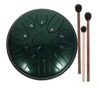 Hoement Tambor De Lengüetas Portátil Para Educación Musical Sanación Mental Yoga Fácil De Aprender