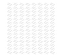 Hoement Tapones de Fijación para Gafas sin Montura 200 Unidades, Piezas Plásticas Transparentes 1.4x0.8x7.0 Mm para Reparación y Mantenimiento en Hogar y Tienda