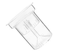 Hoement Tetera Taza Filtro para Tetera de Vidrio, Pieza de Infusor de Té de Vidrio Cesta para Filtrar, Diseño Elegante para Casa de Té u Oficina, 2 Piezas