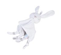 Hoement Toalla Calmante para Niña de Algodón Premium con Peluche de Conejo y Duradero Juguete de Apego para Recién Nacidos y Pequeños Seguro y Cómodo para Piel Sensible