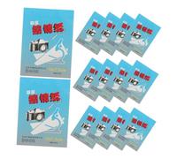 Hoement Toallitas Limpiadoras de Lentes Ópticas 20 Paquetes de 50 Hojas Papel de Microfibra Ultrafino Embalaje Individual para Cámaras Microscopios y Gafas Uso Portátil Profesionales