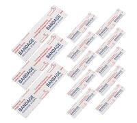 Hoement Vendajes Adhesivos Transpirables para Heridas 45x10 Mm, 50 Tiras Suaves y Hipoalergénicas para Cuidado de Heridas, Raspaduras y Cicatrices, Cinta Segura y Resistente para Uso