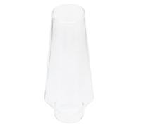 Hoement Vidrio para Lámpara de Queroseno Transparente Pantalla Resistente al Viento Diseño Retro para Lámparas de Aceite Protección Estable y Fácil Instalación Altura