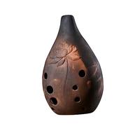 Hoement Xun Chino De Cerámica Profesional 10 Agujeros, Instrumento Antiguo De Viento Tono G, Ocarina Para Principiantes, Modo Aleatorio, Adecuado Para Aficionados a Música Tradicional