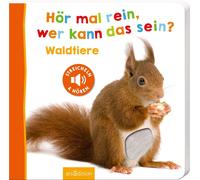 Hör mal rein, wer kann das sein? - Waldtiere (Libro de cartón)