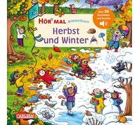 Hör mal (Soundbuch): Wimmelbuch: Herbst und Winter: Sachen suchen und Geräusche raten