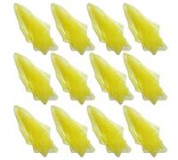 Hoerev Paquete de 12 bufandas flotantes para bailar y hacer malabarismos de aproximadamente 24"" x 24"" en un solo color