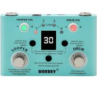 HOEREV Tambor Looper - Pedal de guitarra con efecto sintonizador de audio para estación de trabajo, no incluye fuente de alimentación