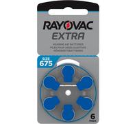 Hörgerätebatterien Rayovac Extra 675 New Design
