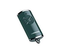 Hörmann 4511573 HSE 4 BS-Mando a Distancia para Puerta de Garaje (868 MHz, Pilas, 28 x 70 x 14 mm, Incluye Llavero), Color Antracita Brillante