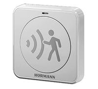 Hörmann BiSecur FSR1 BS - Pulsador de radar inalámbrico (símbolo a elegir iluminado, sin luz, intermitente, rango de 10-50 cm, voltaje de funcionamiento 100-240 V CA, para accionamiento de puerta