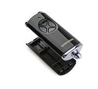 Hörmann Carcasa para mando a distancia HSE4BS 4510782, carcasa vacía sin batería sin placa de repuesto, carcasa superior e inferior