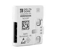 Hörmann 4510103 DeltaDore Gateway 4510103-Adaptador HCP (para Control de accionamientos de Puerta de Garaje a través del Sistema Tydom Smart Home, Incluye Cable de conexión, 51 × 47,5 × 16 mm), Blanco
