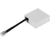 Hörmann Gateway HCP 4511626 - Adaptador para control de puertas de garaje mediante Homematic IP Smart Homa System, incluye cable de conexión, 51 x 47,5 x 16 mm, color blanco