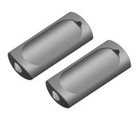 Hörmann HS4-868-BS HS2-868-BS - Funda protectora para emisor manual Hörmann (2 unidades), color negro