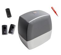 Hörmann LineaMatic P BiSecur Serie 3 - Accionamiento para puerta corredera (500 kg, 1 transmisor manual HSE4 BS + fotocélulas EL301 EADAMS, set 4 en 1)