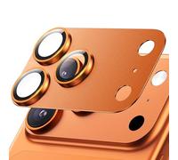 Hoerrye Protector de cámara para iPhone 17 Pro Max - [12FT de calidad militar a prueba de roturas] [fuerte adsorción] metal 9H + pantalla de la cámara de vidrio templado cubierta de protección