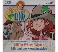 Hörspiel paletti Kinder ab 6 Jahre - Hexe Lilli im Wilden Westen/ Lilli und die Rieseninsekten 2 CD`s zur TV Serien Hexe Lilli