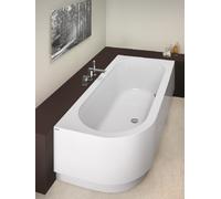 Hoesch Happy D. bañera de esquina 180x80 cm derecha blanco 6487.010
