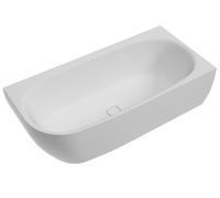 Hoesch iSensi bañera de esquina 180x80 cm oval blanco 3865.010