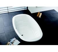 Hoesch Largo bañera ovalada 200x100 cm oval blanco 3695.010010