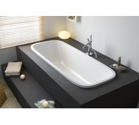 Hoesch SingleBath bañera ovalada 180x75 cm oval blanco 3687.010