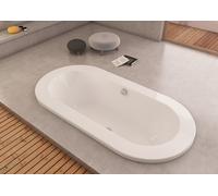 Hoesch Starck bañera ovalada 180x90 cm oval blanco 6020.010010