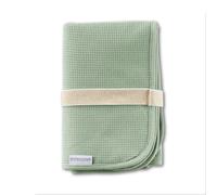 Hofbrucker® Bolsa de pañales con cambiador para viajes, bolso cambiador plegable con organizador para pañales y toallitas húmedas, lavable, imprescindible para el bebé (salvia)