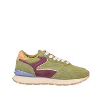 HOFF THE Brand City - Zapatillas deportivas para mujer, piel rugosa, color verde, verde, 41 EU