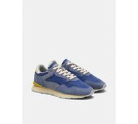 HOFF Zapatillas de piel City Retro. Color azul