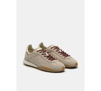 HOFF Zapatillas de piel y textil Bridge MKII. Color beige