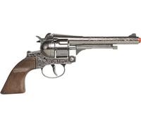 Hoffi- Revolver 12 Tiros - Plata, multi-color, Talla única (122/0)