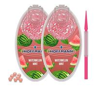 Hoffmann - Cápsulas de aroma de melón y menta, bolas de filtro de click DIY | 2 unidades, 200 bolas