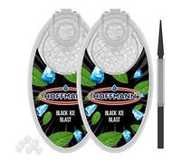 Hoffmann - Cápsulas de aroma Premium Black Ice Blast | Bolas de filtro de clic DIY | Paquete de 2 | 200 bolas