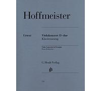 Hoffmeister – Concierto en Re mayor para viola y piano – Urtext – Henle Verlag