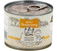Hofgut Breitenberg Cat deliciosa olla de sopa pollo & hígado 180gx12