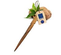 Hofmeister® Abre-Cartas de Madera de Nogal aceitado, 20 cm, Abre Todos los Sobres de Manera Limpia y rápida con su Hoja Afilada, Producto Natural, Hecho a Mano en la UE.