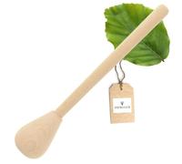 HOFMEISTER® Palo agitador de madera resistente para colar - 32 cm, 1 pieza, para amasar, para colar verduras o frutas, haya de Europa, resistente al calor, antibacteriano, sin plástico