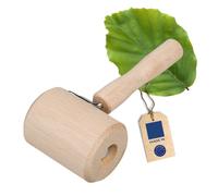 HOFMEISTER® - Rodillo de repostería para esquinas, 17 cm, rodillo de masa uniforme en el borde, producto natural de la UE de madera de haya autóctona, rodillo cilíndrico, accesorio para hornear