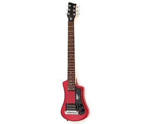 Hofner Hctshro Guitarra Eléctrica Shorty, Rojo (Finish Red) k