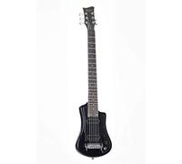 Hofner Shorty Deluxe Black Electric Travel Guitar